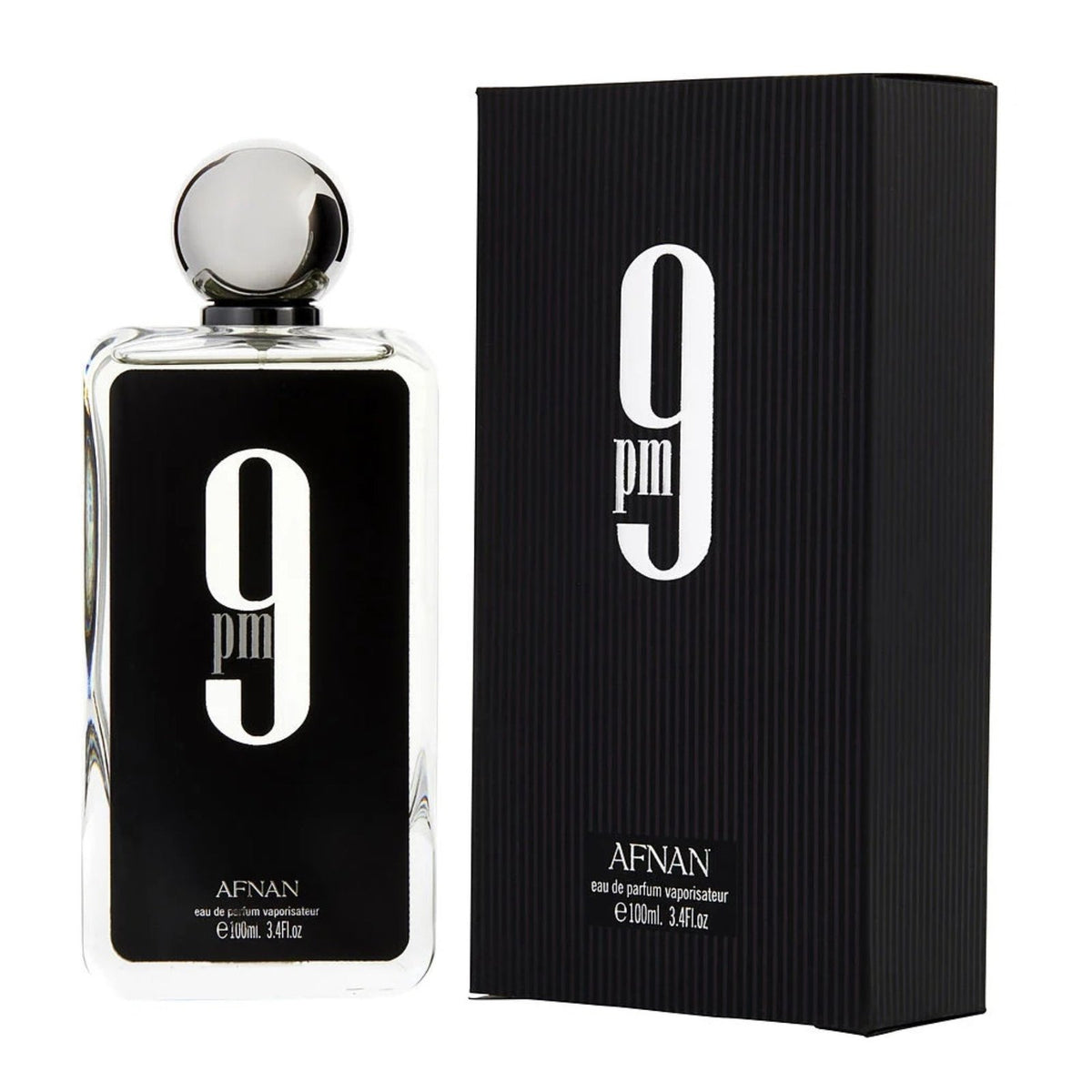 Afnan 9PM 100 ML — frasco original con caja