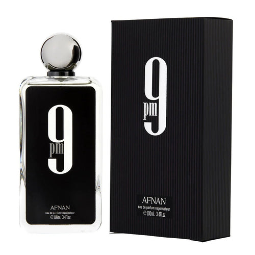 Afnan 9PM 100 ML — frasco original con caja