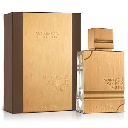 Al Haramain Amber Oud Gold Edition 60 ML — frasco original con caja