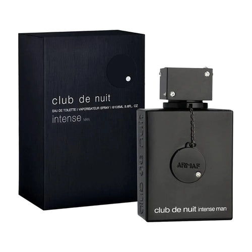 Armaf Club de Nuit Intense Man 105 ML — frasco y caja del perfume