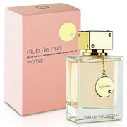 Armaf Club de Nuit Woman 105 ML — frasco y caja del perfume