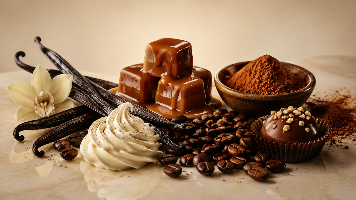 Familia olfativa gourmand