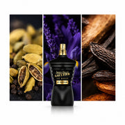 Jean Paul Gaultier Le Male Le Parfum — composición editorial fotográfica DYNASTY