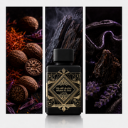 Lattafa Bade’e Al Oud Oud for Glory: composición visual de sus acordes principales