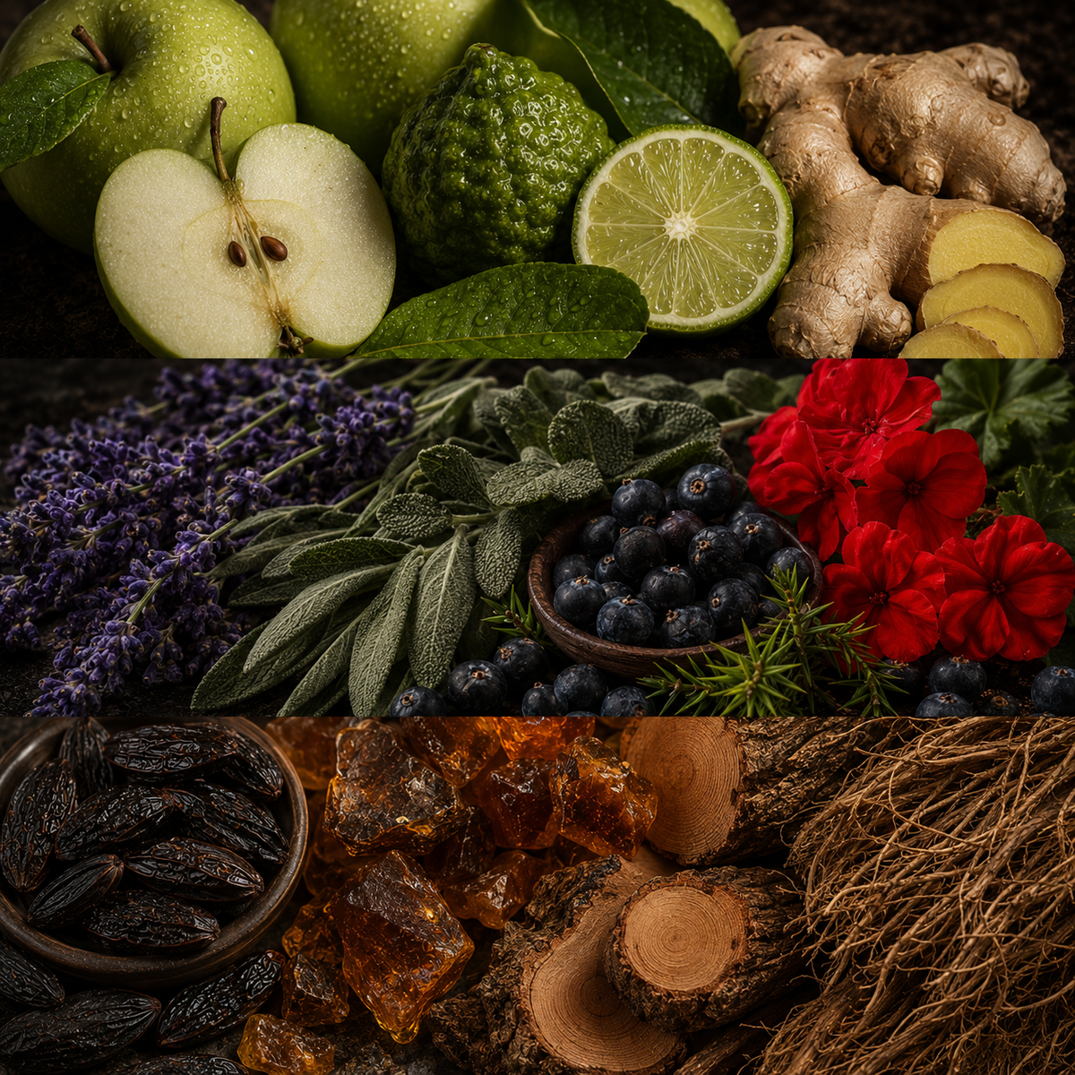 Notas olfativas — Lattafa Fakhar Black