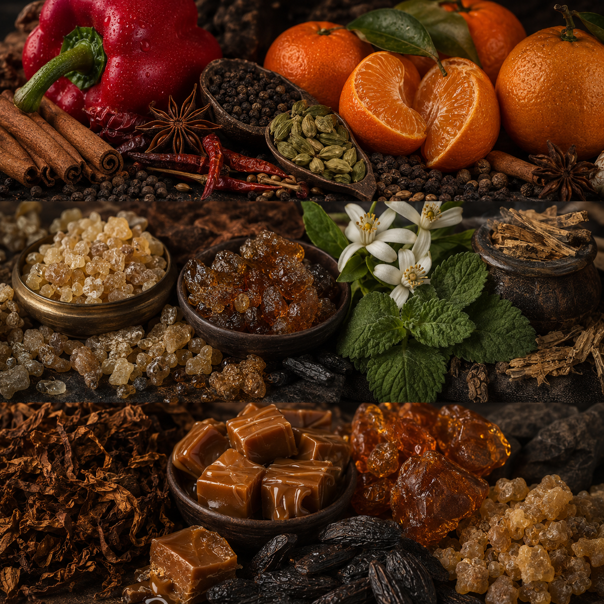 Notas olfativas — Lattafa Khamrah Dukhan