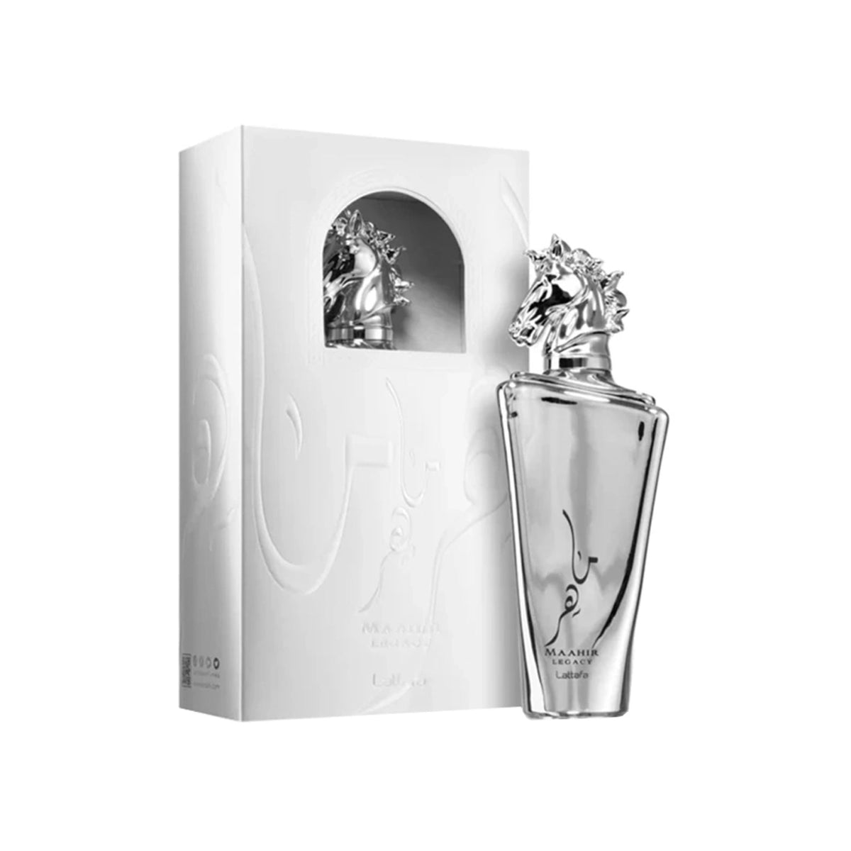 Lattafa Maahir Legacy 100 ML — frasco original con caja
