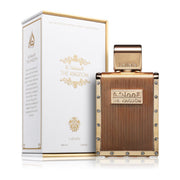 Lattafa The Kingdom 100 ML — frasco y caja del perfume