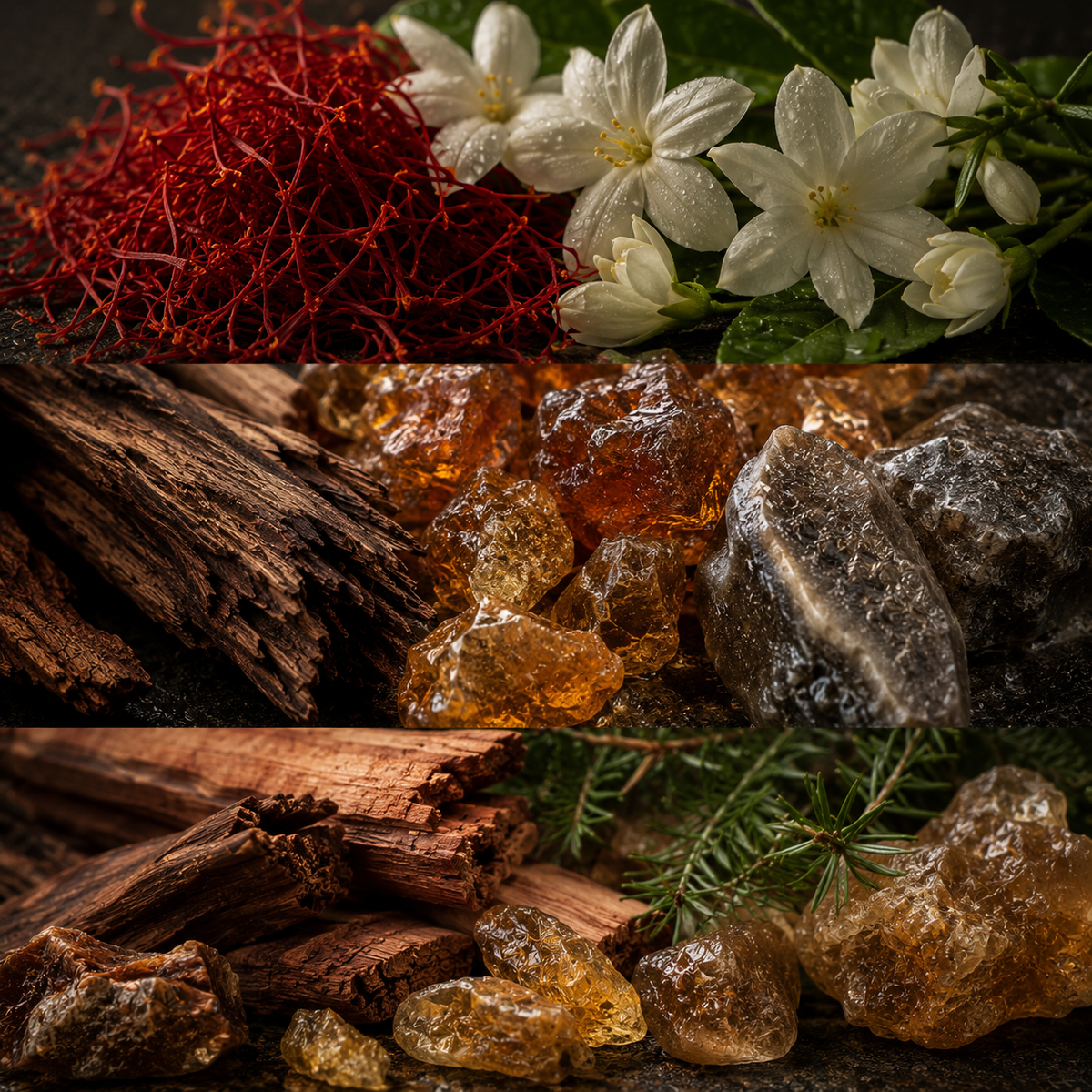 Notas olfativas — Orientica Amber Rouge