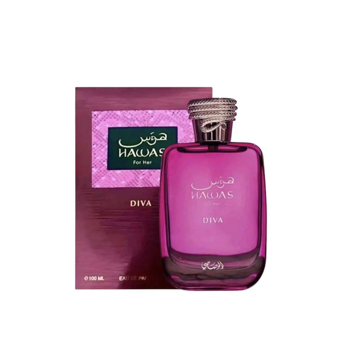 Rasasi Hawas Diva — frasco y caja original