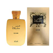 Rasasi Hawas Elixir perfume original con frasco y caja
