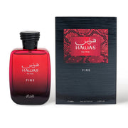 Rasasi Hawas Fire 100 ML — frasco original con caja