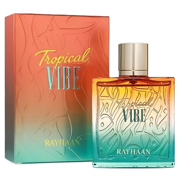 Rayhaan Tropical Vibe 100 ML — frasco original con caja