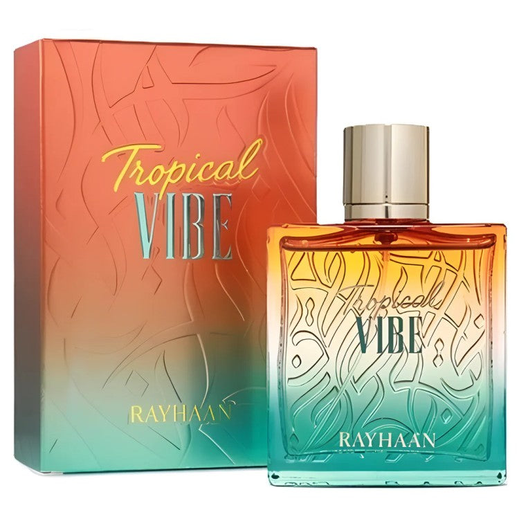 Rayhaan Tropical Vibe 100 ML — frasco original con caja